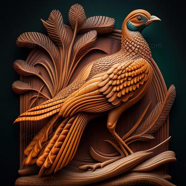 3D model st pheasant (STL)